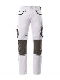 Leichte Arbeitshose von Mascot in Weiß